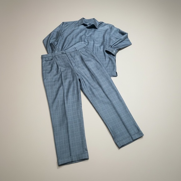 Steve Harvey Classic Gray Men's Suit Set